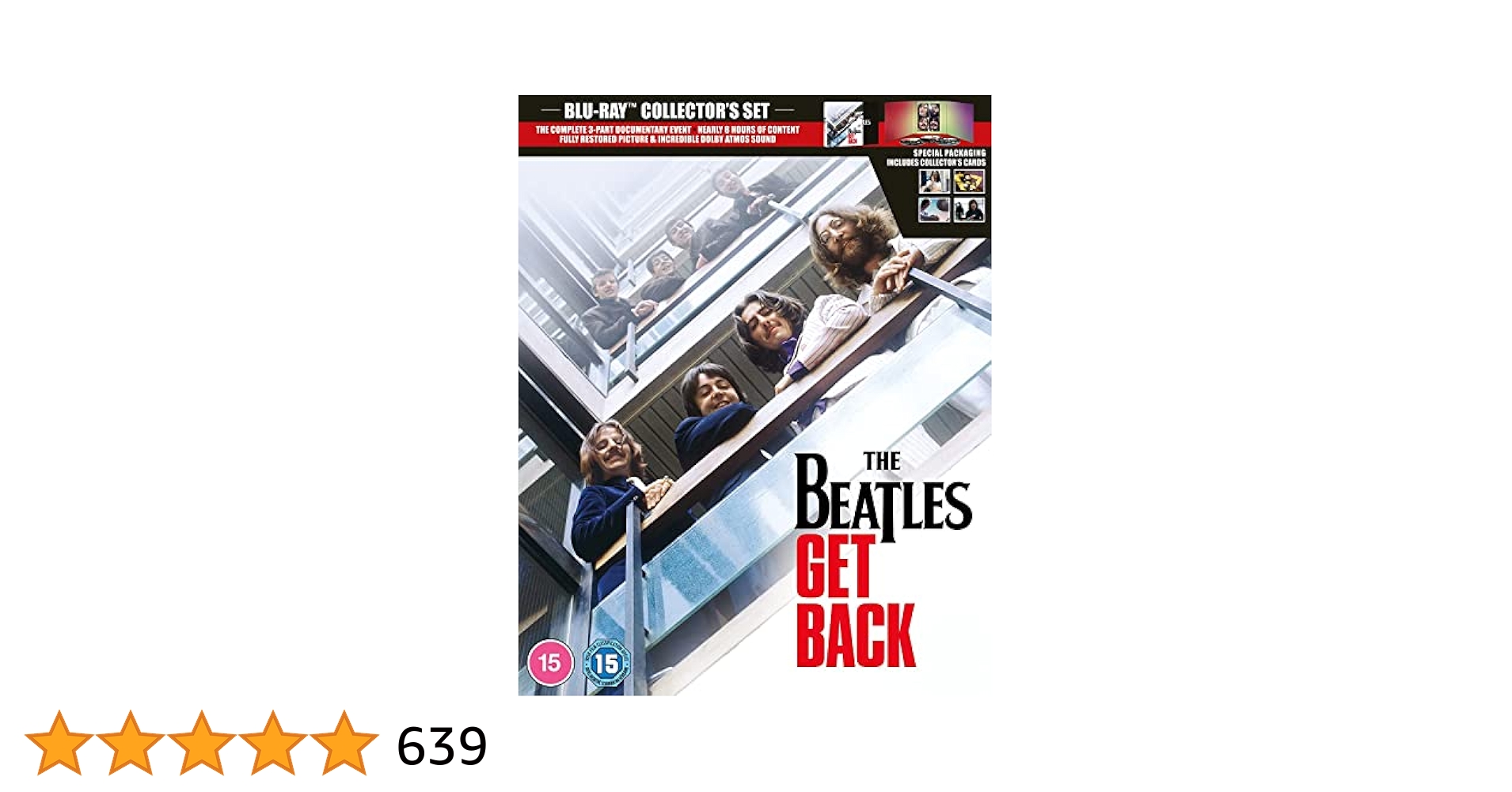 The Beatles: Get Back DVDコレクターズセット Amazon.com: The Beatles: Get Back (Collector's Set) : Paul